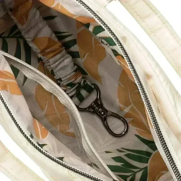 LUG Dory Mini Crossbody / Top Handle Bag - Cream - Picture 5 of 16